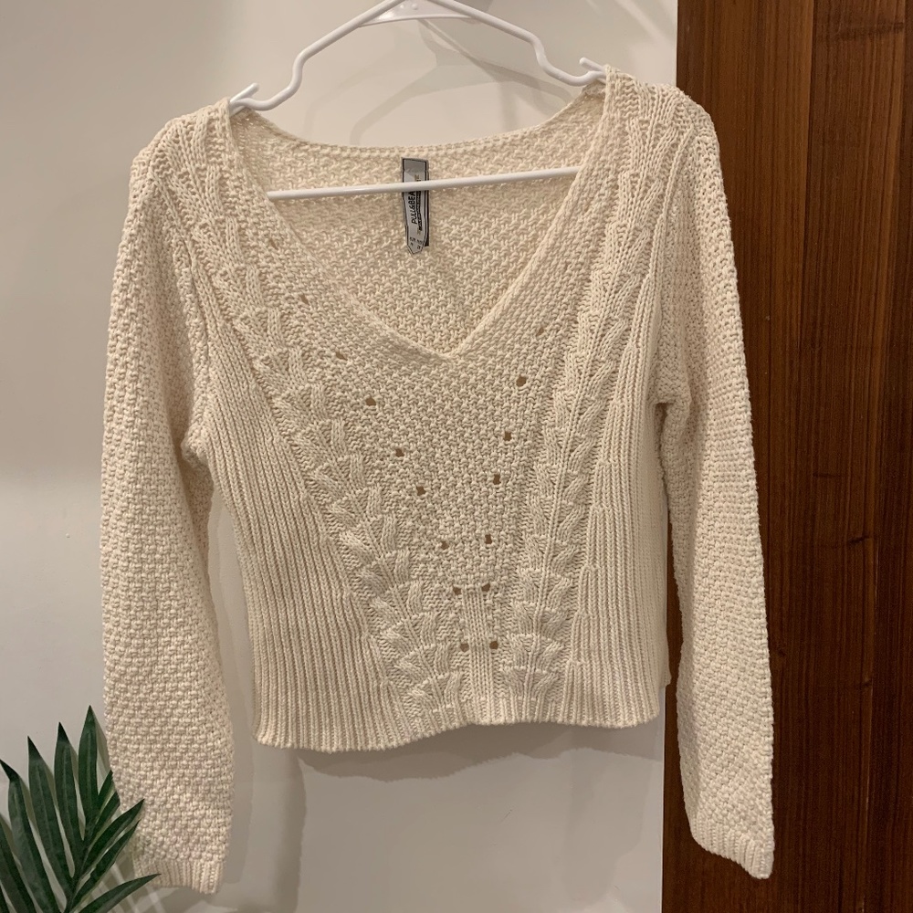 Pull and Bear knit crop sweater